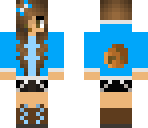 blue potato girl