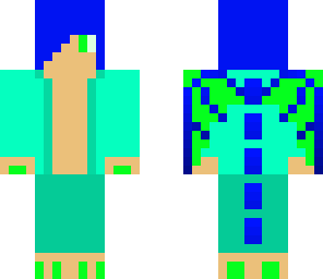 green blue dragon