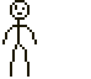 man stick