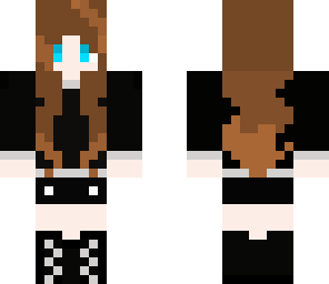 kawaii brown haired girl