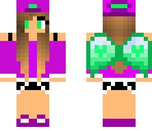 cute purple mint angel
