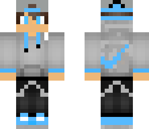 blue nike teen