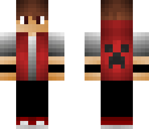 red creeper hoodie