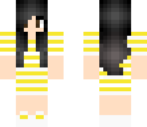 cute yellow dress girl