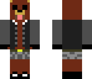 **** bear with shirt unbuttoned