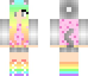 nyan cat girl - request by lilmonster333