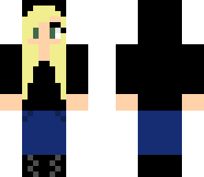 blonde hood girl