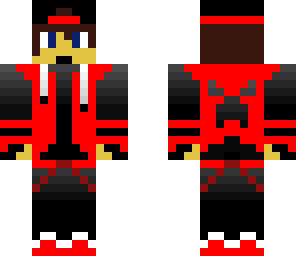 red hoodie boy