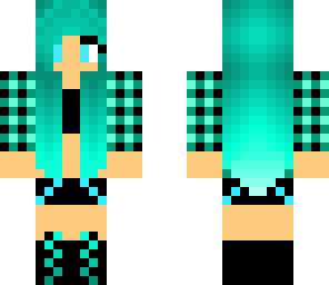 blue girl