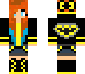 batgirl blue hightlights