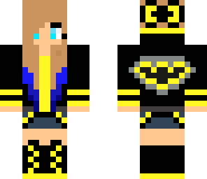 batgirl blue hielights