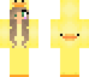 cute duck girl