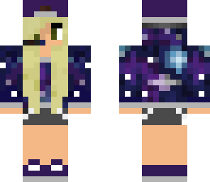 awesome galaxy girl