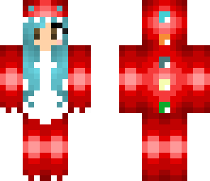 red dino girl