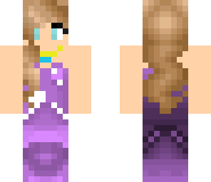 runway gown purple