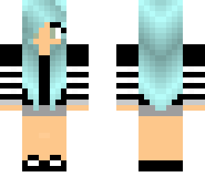 blue hair