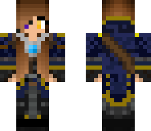 female adventurer with scar
