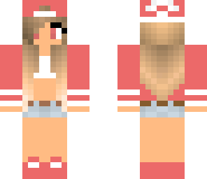 red pastel tomboy