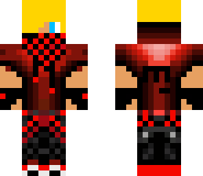 for my cousin red and black bandana