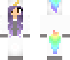 purple rainbow unicorn
