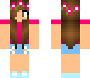 tumblr girl w hot pink shirt