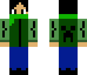 team creeper green