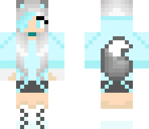 arctic fox girl