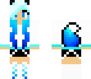 blue girl