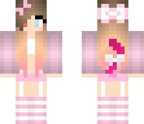 pink cat girl