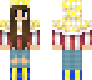 popcorn hoodie girl