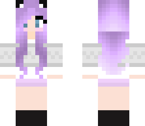 purple girl