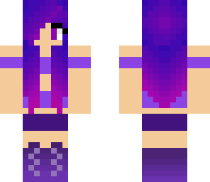 purple girl