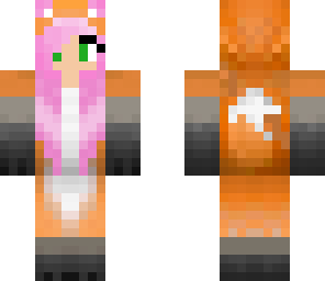 pink fox girl