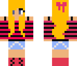 black-pink girl