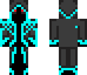 neon blue assasin