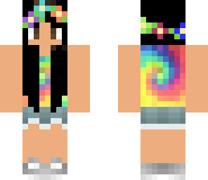 rainbow swirl girl