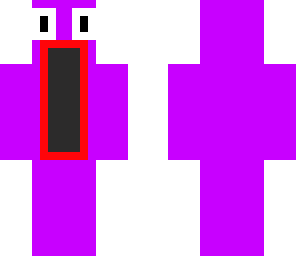 gasping man