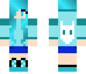 blue dragon girl hoodie
