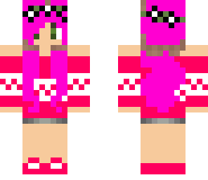 itsreevy girl skin pink hair