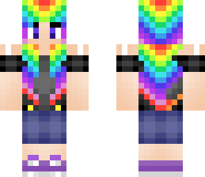 rainbow girl