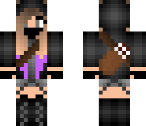 black and purple ninja