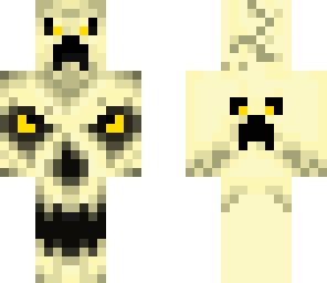 yellow scary creeper