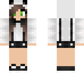 bowtie panda girl
