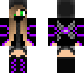 purple ninja girl