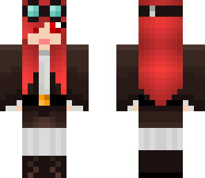 updated hair and goggles