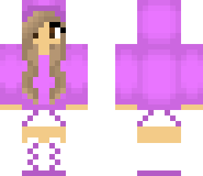 pretty purple girl