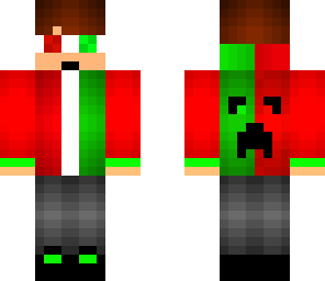 green and red creeper