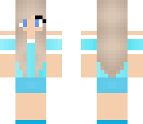 blonde blue girl
