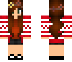 girl fall skin