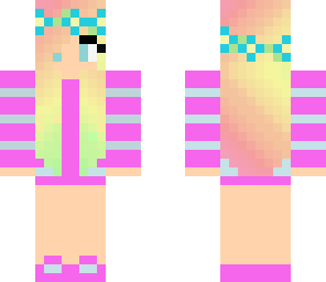rainbow girl